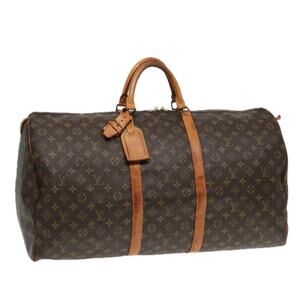 LOUIS VUITTON Monogram Keepall 60 Boston Bag M41422